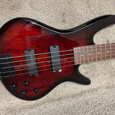 Ibanez GSR205SM-CNB Gio 5-String Charcoal Brown Burst image 1
