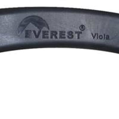 Everest EZ-VA 4/4 Viola Shoulder Rest, Black image 1
