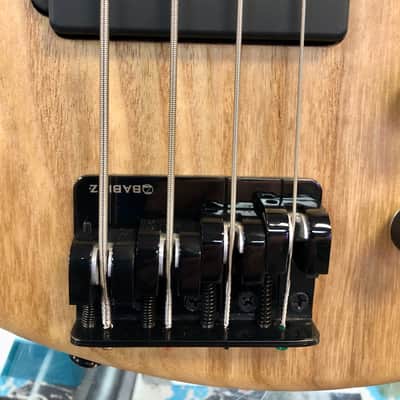 Tobias Growler IV 4 String Bass, Satin Natural with Soft Case - Mint image 5