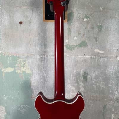 Harmony Comet with Rosewood Fretboard - Trans Red image 8