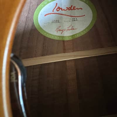 Lowden 023, 2000 cedar/black walnut image 13