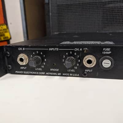 Peavey DPC 1000 Single Rack Space 1000 Watt Stereo Power Amplifier - Looks And Sounds Excellent! image 5