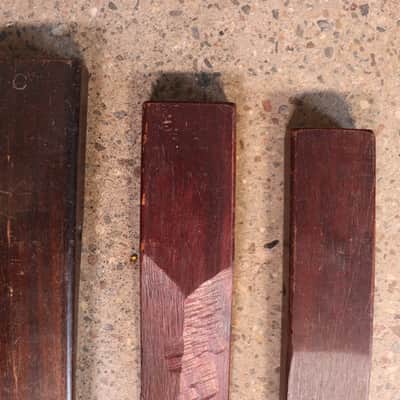Deagan Rosewood Marimba Bars Vintage 1920's image 11