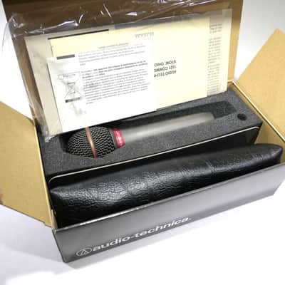 Genuine Audio-Technica ATM27HE Hypercardioid Dynamic Handheld Microphone Mic Same Day Shipping #DJ02 image 1