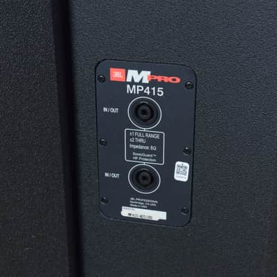 JBL MP415 MPro Series 15" 2-Way Speaker System (PAIR) (church owned) CG00VY5 image 7