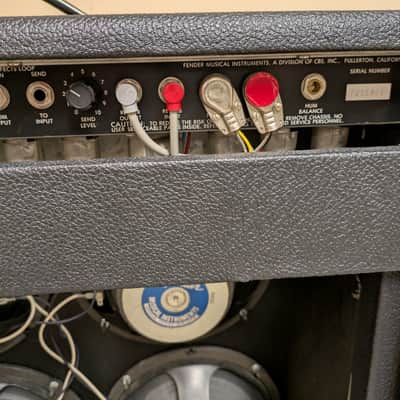 1982 Fender Concert 410 – Rivera Era hand-wired 60w - 1 owner, w/road case! image 17