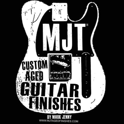 MJT Official Custom Order Vintage Aged Nitro Guitar Body by Mark Jenny VTT CUSTOM Sunburst image 11