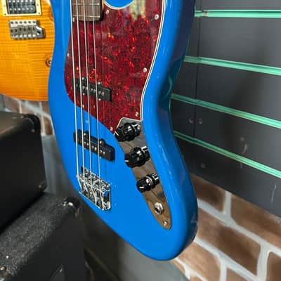 Fender MIJ Hybrid II Jazz Bass Forest Blue 2024 Electric Bass image 5