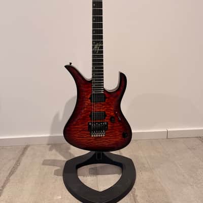 Siggi Braun Little Crow Magma Burst 2020 - 5A quilted maple Magma burst image 6