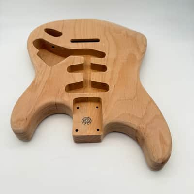 HooDoo Stratocaster Body Alder 2-Piece Unfinished Light hsb6480 image 4