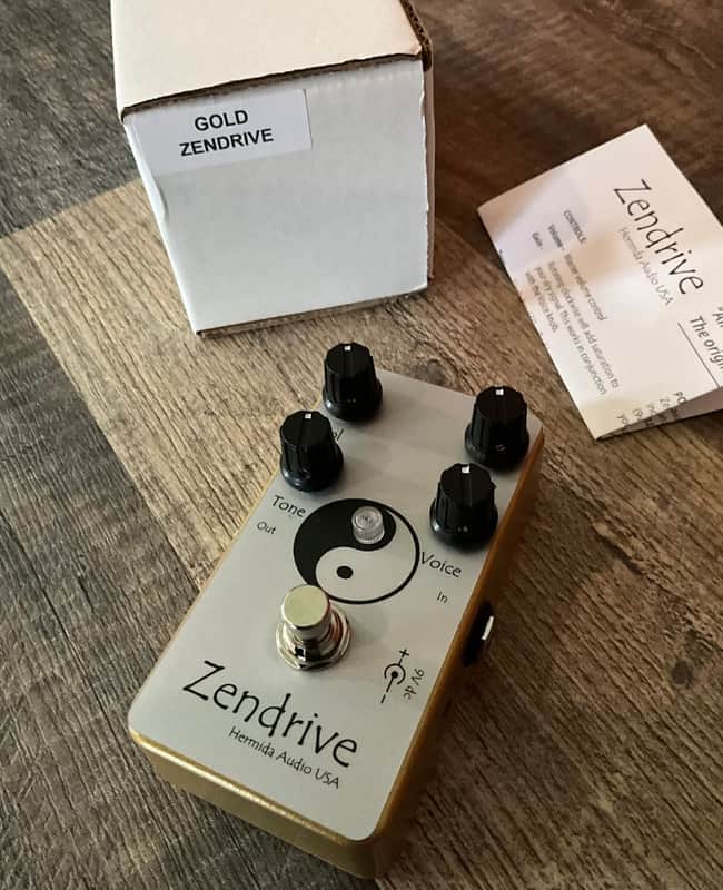 Lovepedal Zendrive 2 2015 - 2019 - Silver/Gold image 1