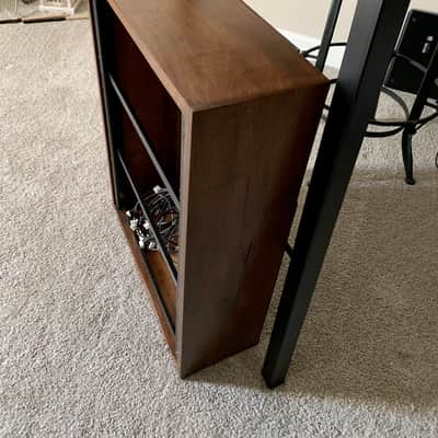 Custom Walnut 5U / Dotcom / Moog Format Powered Synthesizer Case image 6