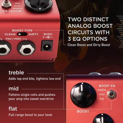 Strymon Compadre Dual Voice Compressor and Boost Guitar Effects Pedal for Electric and Acoustic Guitar, Synths and Keyboards image 4