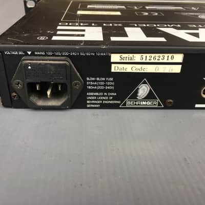 Behringer MULTIGATE XR1400 SILVER image 11