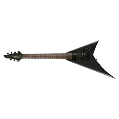 Jackson JS Series Rhoads JS22-7 RR HT 7-String Right-Handed Electric Guitar with Poplar Body and Amaranth Fingerboard (Satin Black) image 6