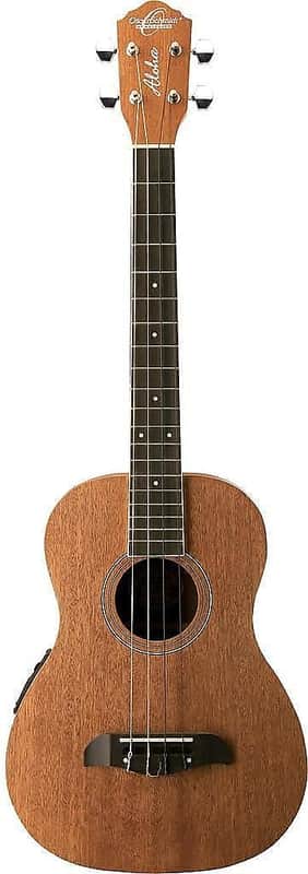 Oscar Schmidt OU52E Mahogany Baritone Acoustic-Electric Ukulele image 1