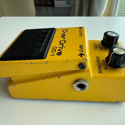 1979 Boss OD-1 Overdrive Pedal (Black Label) Made In Japan image 3