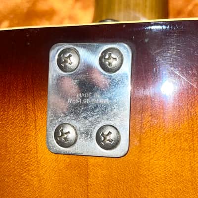 Vintage Framus Texan Acoustic Guitar 1960’s - Sunburst image 18