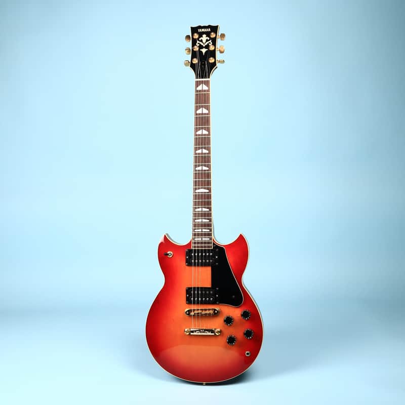 1982 Yamaha SG1000 Cherry Sunburst Electric Guitar Japan | Reverb