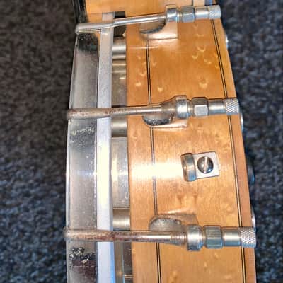 Old vintage Super triple x banjo 4 string made in the usa image 4
