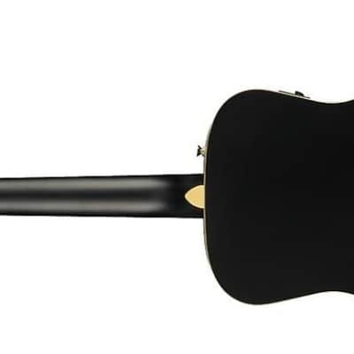 Fender  Joe Strummer Campfire Acoustic Black Satin image 3