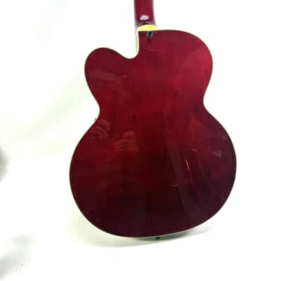 Carlo Robelli Memphis ES-275/L-5 CES w/ Bigsby MIK- Cherry image 7