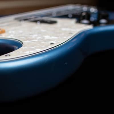 Mike Lull MV4 Left handed Bass 2009 Lake Placid Blue image 3