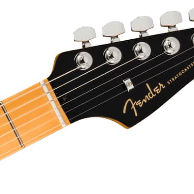 Fender American Ultra Luxe Stratocaster with Maple Fretboard 2-Color Sunburst image 6