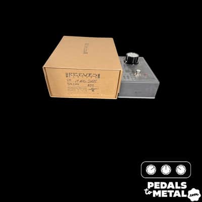 Reeves Electro BHS-A Black Hat Sound Alpha Fuzz Pedal - 2025 - Silver X13038 image 2