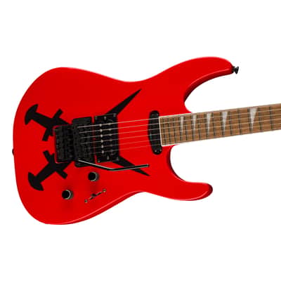 Jackson X Series SL1A DX Red Cross Dagger - Electric Guitar image 4