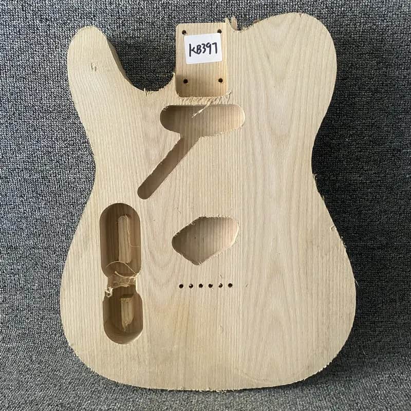 Left Handed Telecaster Tele Style Guitar Ash Wood Body image 1