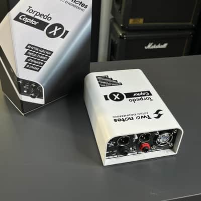 Two Notes Torpedo Captor X 8ohm Stereo Reactive Load Box / Attenuator 2020 - White image 2