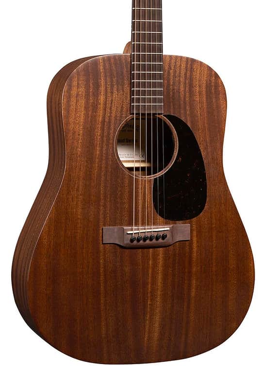 New Martin Road Series D-10E Retro Sapele in Dark Mahogany; Comes with Martin Gig Bag and Free Shipping! image 1