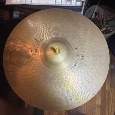 Restored Paiste 14" Signature Power Hi Hat (Top Only) 1989 - Present - Traditional image 1