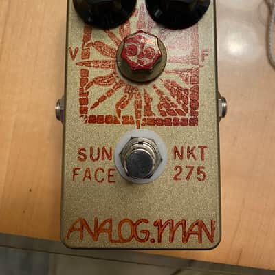 Analogman Sunface fuzz NKT 275 white dot high gain 2010 image 2