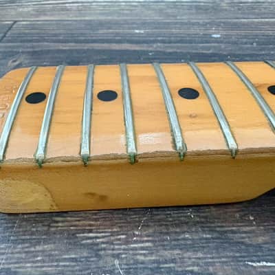 70s FERNANDES Burny Custom FST-70 Stratocaster Type Neck Made in Japan as is image 9