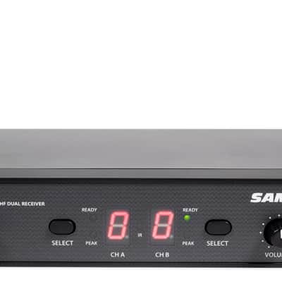 Samson Concert 288 All-In-One UHF Beltpack Lavalier Headset Wireless Mic System image 2