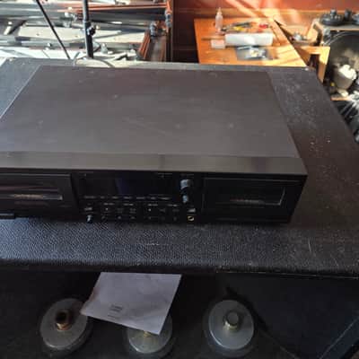 Sony TC-WR565 dual cassette recorder 1990's, 2000's. ?? - Black image 2