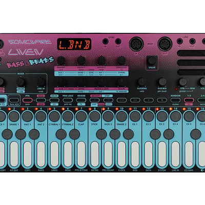 Sonicware LIVEN Bass&Beats Wavetable Synthesizer + Rhythm Machine [B-STOCK] image 1