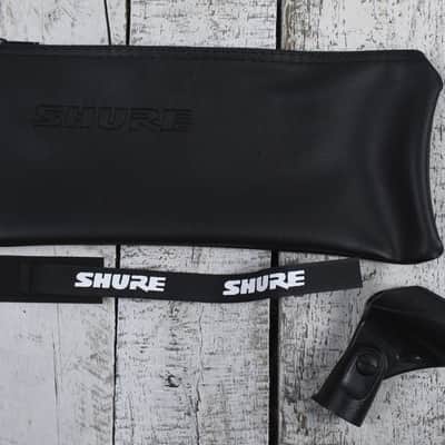 Shure SM58 Dynamic Vocal Microphone Cardioid Pickup Pattern with Clip and Pouch image 10