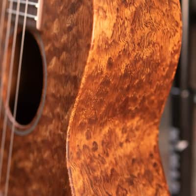 Martin Custom Shop Tenor Ukulele - Blistered Koa with Softshell Case image 5