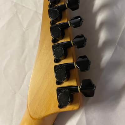 One And Only Custom Electric Guitar Neck 22 Frets Rosewood 1990s Bengal Stripe image 9