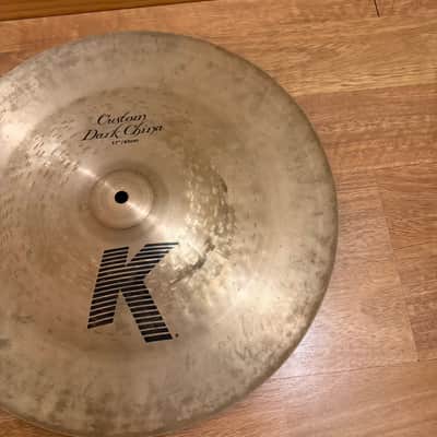 Zildjian 17" K Custom Dark China Cymbal 1996 - Present - Traditional image 3