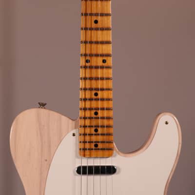 Fender Custom Shop '55 Telecaster Journeyman - Maple Fingerboard, White Blond image 5
