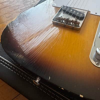 2014 Suhr Classic T Antique - 7.3 lb, Roasted Neck - w/ Case + Paperwork image 10