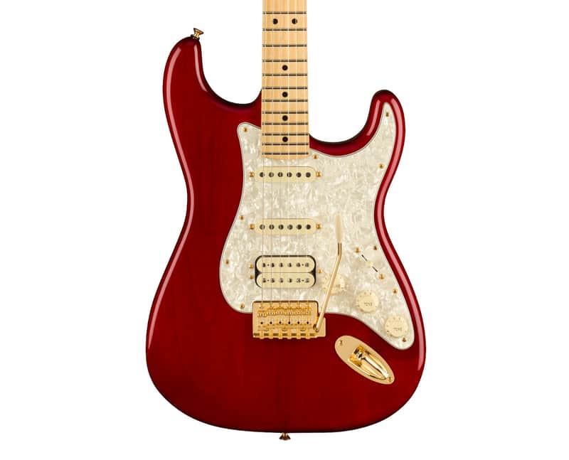 Fender Tash Sultana Signature Stratocaster - Transparent Cherry w/ Maple FB image 1