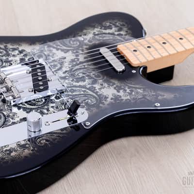 2025 Fender Limited Telecaster Black Paisley, Mint w/ Hangtags, Japan MIJ image 6
