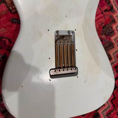 Stratocaster - “1956” replica Fender Custom Shop Body Sonic Blue Klein 56 epic replica pickups/ Fender vintage ‘56 RI AVRI neck image 10