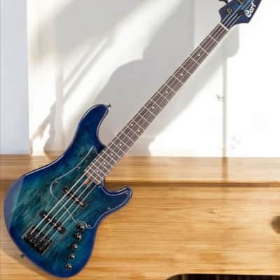 Cort GB Fusion 4-String Blue, B-Stock image 2