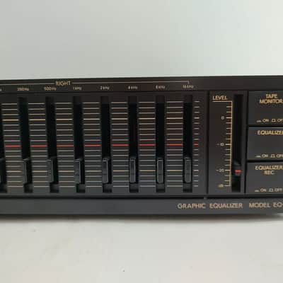Toshiba EQ-E33 Graphic Equalizer 1985 - Black image 3